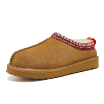 Meik Mangni Women's Slippers Platform Mini Boots Faux Fur Warm Winter Mules Cozy Warm House Shoes In...