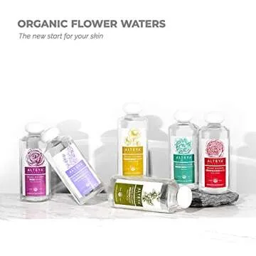 Alteya Organics Rose Water USDA Certified Organic Facial Toner, 17 Fl Oz/500mL Pure Bulgarian Rosa Damascena Flower Water, Award-Winning Moisturizer BPA-Free Bottle with Reducer