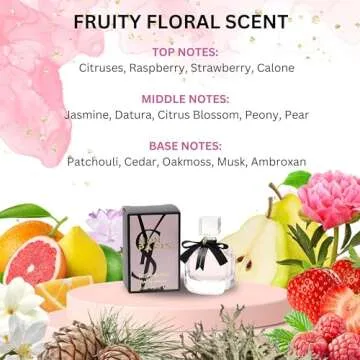 Yves Saint Laurent Mon Paris Eau De Parfum Splash Miniature for Women 7ml/0.25 Oz