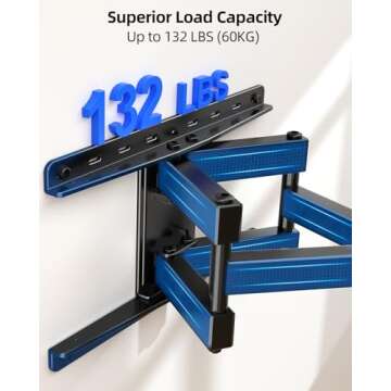 HOME VISION Full Motion TV Wall Mount for 32-84 Inch TVs