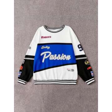 Stylish Floerns Women's Graphic Print Sweatshirt