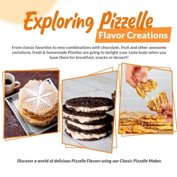 C. Palmer Pizzelle Iron for Authentic Italian Cookies