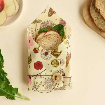 Eco-Friendly Bee's Wrap - Sustainable Food Storage Alternative