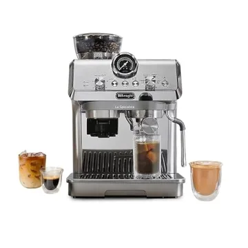 De'Longhi La Specialista Arte Evo Espresso Machine with Cold Brew, Manual Milk Frother, Barista Kit ...