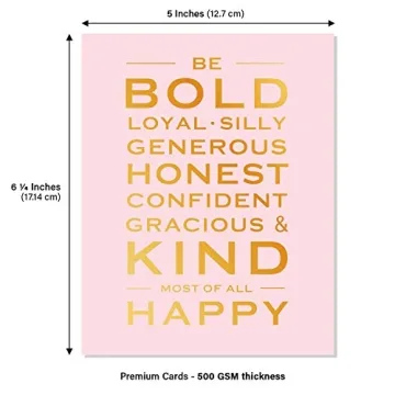 Eccolo Inspirational Cards Set for Self-Love & Mindfulness