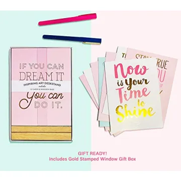 Eccolo Inspirational Cards Set for Self-Love & Mindfulness