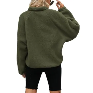 Yanekop Women’s Sherpa Jacket - Cozy & Stylish Winter Wear