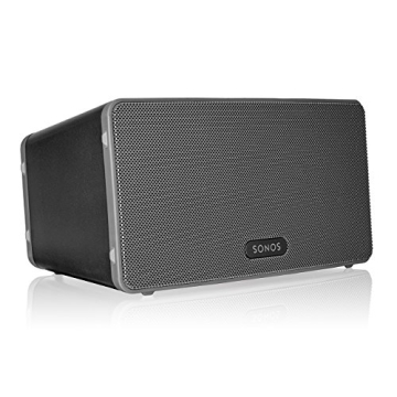 Sonos Play:3 – Mid-Sized Wireless Smart Home Speaker for Streaming Music, Amazon Certified and Wor...
