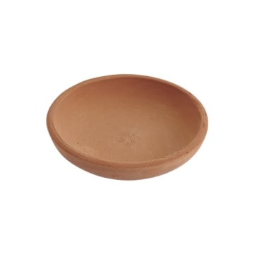 Creative Co-Op Small Orange Terracotta Bowl for Rustic Decor