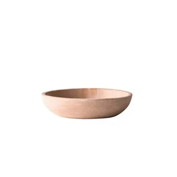 Creative Co-Op Small Orange Terracotta Bowl for Rustic Decor