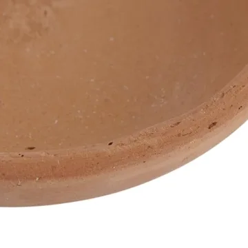 Creative Co-Op Small Orange Terracotta Bowl for Rustic Decor