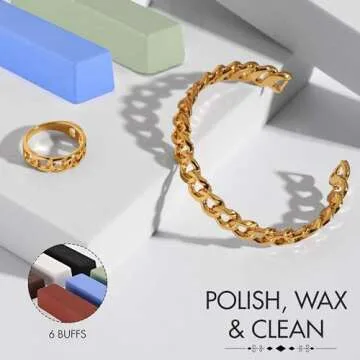 Metal Polishing Compound Kit for DIY Shine and Shine