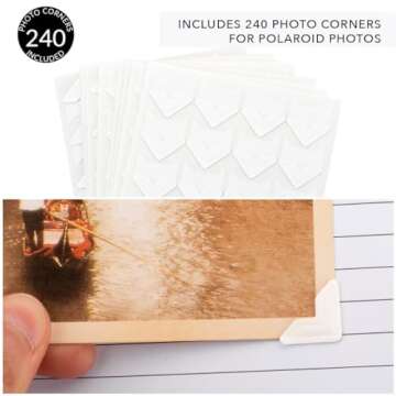 Andaz Press Personalized Wedding Guestbook with Gold Accents, Minimal Custom Guestbook, White Guest Sign-in Registry, 120 Pages 8.5" X 8.5" Wedding Guest Book Photo Album, Custom Guest Book