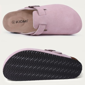Buy KIDMI Women's Suede Clogs - Stylish Comfort Sandals