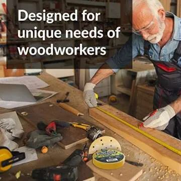 HIPPIE CRAFTER 3 Pack Double Sided Tape for Woodworking, 1 Inch Wide Heavy-Duty Sticky Tape for CNC Machines and Routing Templates, 60 Feet Each, 180ft Total