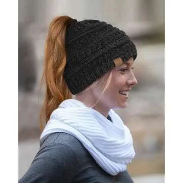 Hat Hut Satin Lined Beanie for Women - Cozy Hair Care Hat