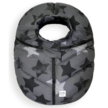 7AM Infant Car Seat Cover - Lightweight & Stylish Warmth