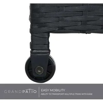 Grand Patio 108 Gallon Deck Storage Box for Outdoor Use