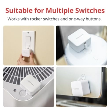 SwitchBot Smart Button Pusher - Easy Home Automation Device