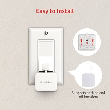 SwitchBot Smart Button Pusher - Easy Home Automation Device