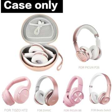 Extra Large Headphone Case Compatible with Picun B8/ for Beats Studio Pro/for Beats Solo3/ for Beats...