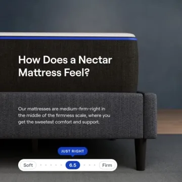 Nectar Queen Mattress - 365 Night Trial - Gel Comfort