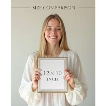 VIYYIEA Vintage Framed Wall Art - Chestnut Branches Decor