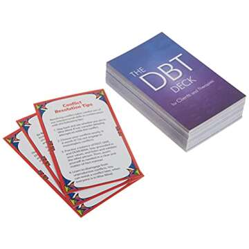 The DBT Deck for Clients and Therapists: 101 Mindful Practices to Manage Distress, Regulate Emotions & Build Better Relationships