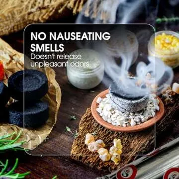 10 Charcoal Tablets – Quick Light and Odorless Coal Disks