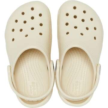 Crocs Kids' Classic Clog for All-Day Comfort