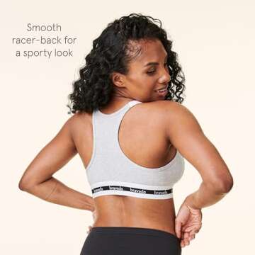 Bravado Designs Women's Original Sleep Nursing Bra - Comfortable Maternity Bra in Organic Cotton