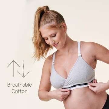 Bravado Women's Original Sleep Nursing Bra for Moms