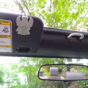 Guardian Angels Sun Visor Clip for Nurses - Travel Safe