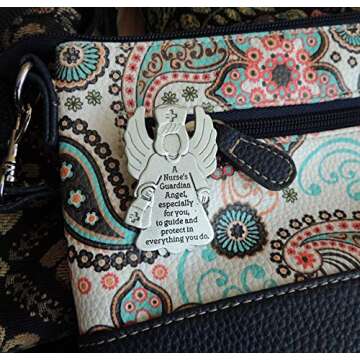 Cathedral Art Silver (Abbey & CA Gift) athedral Art Guardian Angels at Work and Play Sun Visor Clip