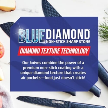 Blue Diamond Nonstick Stainless Steel Cutlery Set