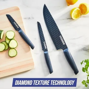 Blue Diamond Nonstick Stainless Steel Cutlery Set