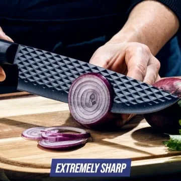 Blue Diamond Nonstick Stainless Steel Cutlery Set