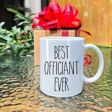 Dnuiyses Officiant Mug - Best Wedding Thank You Gift for Officiants