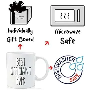 Best Officiant Mug for Wedding Day Thank You Gifts