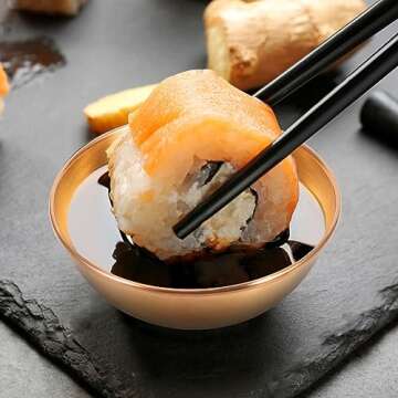 Amytalk 8 Pack 3.2 Inch Stainless Steel Sauce Dishes