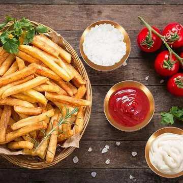 Amytalk 8 Pack 3.2 Inch Stainless Steel Sauce Dishes