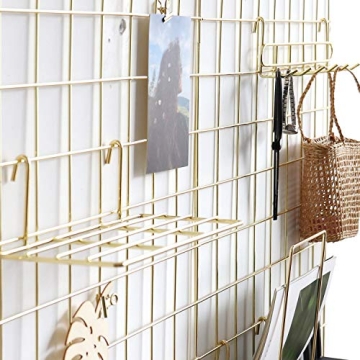 FRIADE Wall Grid Panel - Stylish Organizer and Photo Display