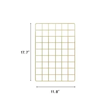 FRIADE Wall Grid Panel - Stylish Organizer and Photo Display