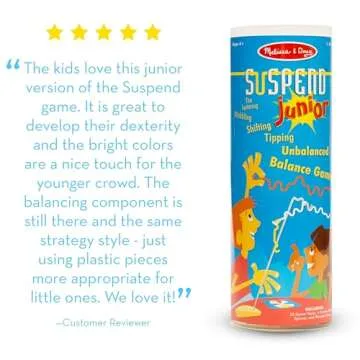 Melissa & Doug Junior Suspend Game for Kids Ages 4-8