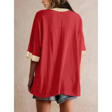 Panadila Oversized T-shirt for Women - Chic Summer Essential