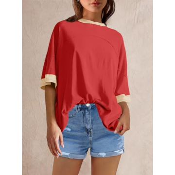 Panadila Oversized T-shirt for Women - Chic Summer Essential