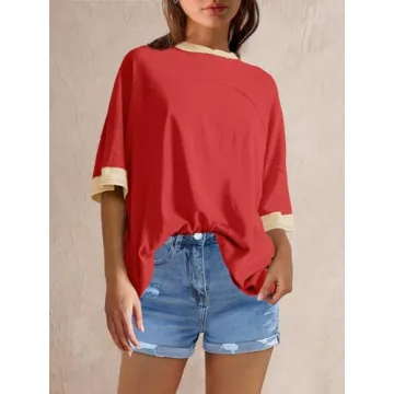 Panadila Oversized T-shirt for Women - Chic Summer Essential