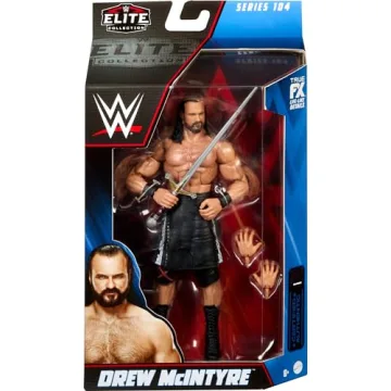 WWE Drew McIntyre Elite Action Figure - Detailed 6-inch Collector's Toy