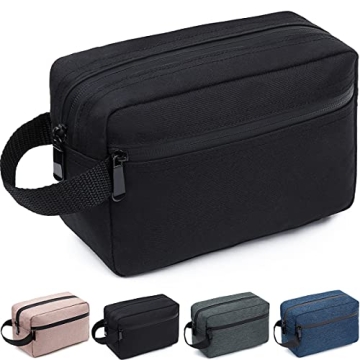 FUNSEED Water-Resistant Foldable Travel Toiletry Bag