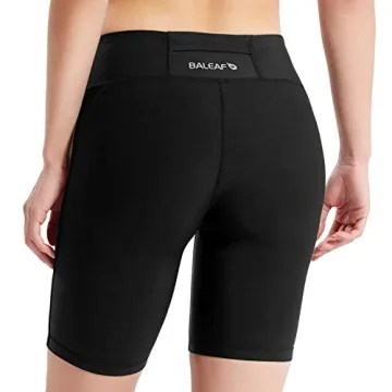 BALEAF Women's 7" Compression Yoga Shorts with Pocket